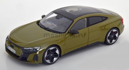 Изображение BBURAGO 1/18 AUDI RS e-tron GT 2022 tactical green/зеленый