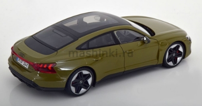 Изображение BBURAGO 1/18 AUDI RS e-tron GT 2022 tactical green/зеленый