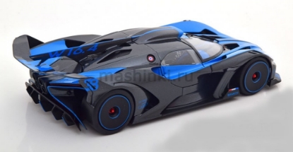 Изображение BBURAGO 1/18 BUGATTI Bolide black-blue/черно-синий