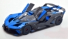 Изображение BBURAGO 1/18 BUGATTI Bolide black-blue/черно-синий