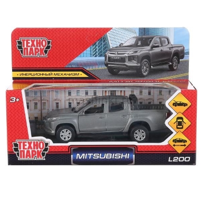 Изображение ТЕХНОПАРК MITSUBISHI L200 пикап 13 см матовый серый
