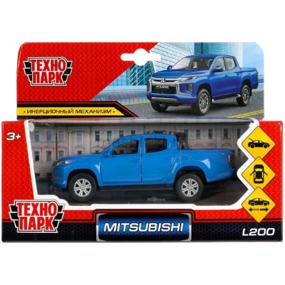 Изображение ТЕХНОПАРК MITSUBISHI L200 пикап 13 см синий