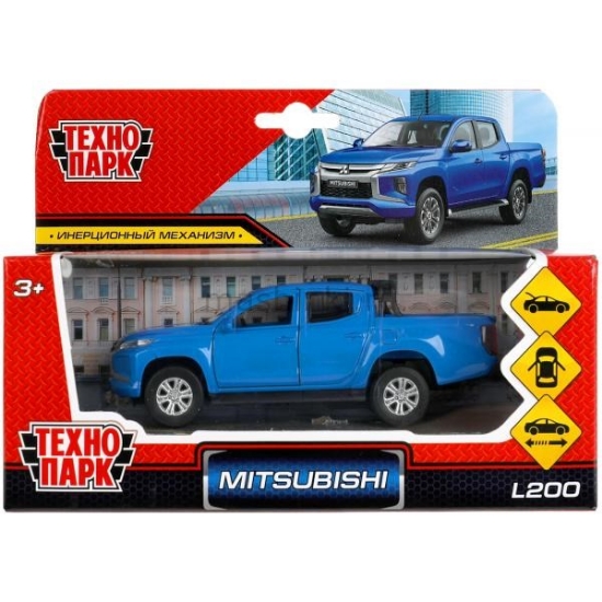 Изображение ТЕХНОПАРК MITSUBISHI L200 пикап 13 см синий