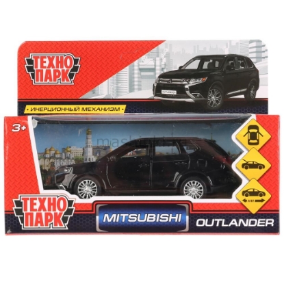 Изображение ТЕХНОПАРК MITSUBISHI Outlander 12 см черный