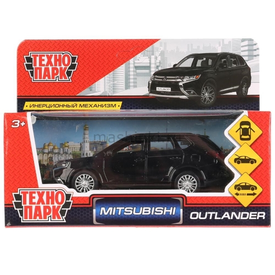 Изображение ТЕХНОПАРК MITSUBISHI Outlander 12 см черный