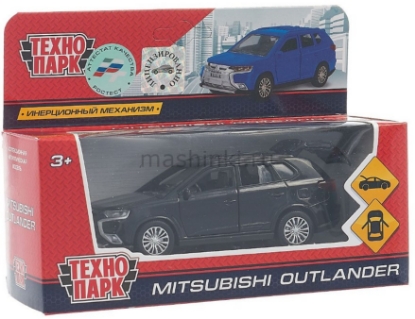 Изображение ТЕХНОПАРК MITSUBISHI Outlander 12 см черный