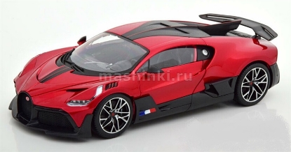 Изображение BBURAGO 1/18 BUGATTI Divo red/красный
