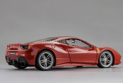 Изображение BBURAGO 1/18 FERRARI 488 GTB red/красный