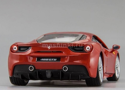 Изображение BBURAGO 1/18 FERRARI 488 GTB red/красный