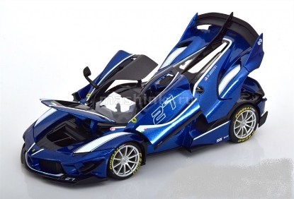 Изображение BBURAGO 1/18 FERRARI FXX K EVO №27 blue/синий