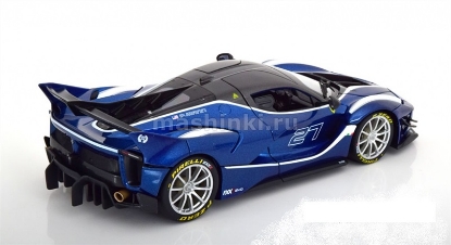 Изображение BBURAGO 1/18 FERRARI FXX K EVO №27 blue/синий