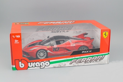 Изображение BBURAGO 1/18 FERRARI FXX №10 red/красный