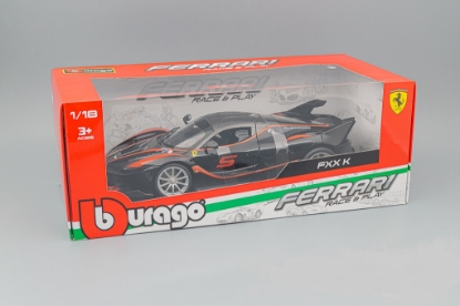 Изображение BBURAGO 1/18 FERRARI FXX №5 black/черный