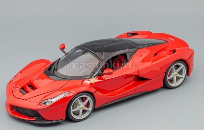 Изображение BBURAGO 1/18 FERRARI LaFerrari red/красный