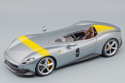 Изображение BBURAGO 1/18 FERRARI Monza SP1 Grigio Titanio grey/серый