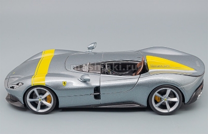 Изображение BBURAGO 1/18 FERRARI Monza SP1 Grigio Titanio grey/серый