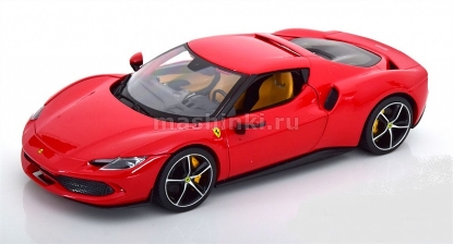 Изображение BBURAGO 1/18 FERRARI R&P 296 GTB red/красный