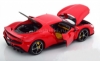 Изображение BBURAGO 1/18 FERRARI R&P 296 GTB red/красный