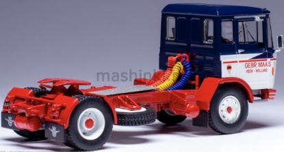 Изображение IXO 1/43 Седельный тягач DAF 2600 Gebr. Maas 1970 blue/white/red