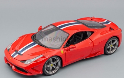 Изображение BBURAGO 1/18 FERRARI R&P 458 Speciale red/красный