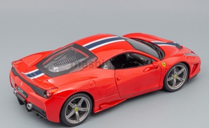 Изображение BBURAGO 1/18 FERRARI R&P 458 Speciale red/красный