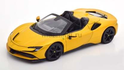 Изображение BBURAGO 1/18 FERRARI SF90 Spider gold/золотой