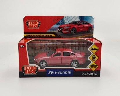 Изображение ТЕХНОПАРК HYUNDAI Sonata 12 см красный