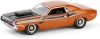 Изображение GREENLIGHT 1/64 DODGE Challenger T/A (Palm Beach 2023) 1970 burnt orange metallic