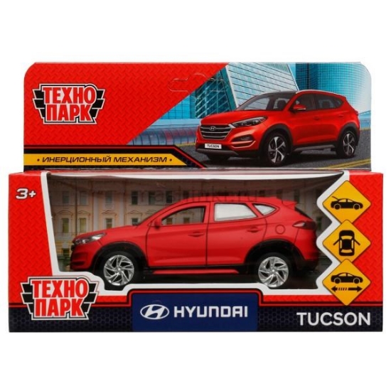 Изображение ТЕХНОПАРК HYUNDAI Tucson 12 см красный