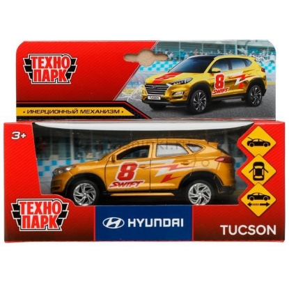 Изображение ТЕХНОПАРК HYUNDAI Tucson Спорт 12 см золотой