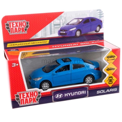 Изображение ТЕХНОПАРК HYUNDAI Solaris 12 см синий