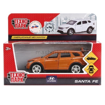Изображение ТЕХНОПАРК HYUNDAI Santa Fe 12 см бронзовый