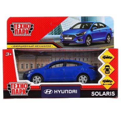 Изображение ТЕХНОПАРК HYUNDAI Solaris 12 см синий