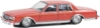 Изображение GREENLIGHT 1/64 CHEVROLET Caprice Classic 1989 custom red/yellow stripes