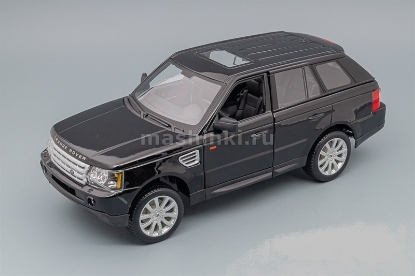 Изображение BBURAGO 1/18 LAND ROVER Range Rover Sport black/черный
