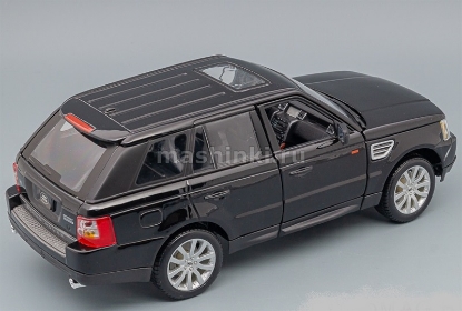 Изображение BBURAGO 1/18 LAND ROVER Range Rover Sport black/черный