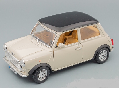 Изображение BBURAGO 1/18 MINI Cooper 1969 beige/black