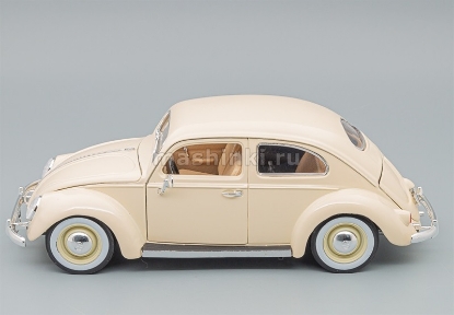 Изображение BBURAGO 1/18 VW Kafer Beetle 1955 beige/бежевый