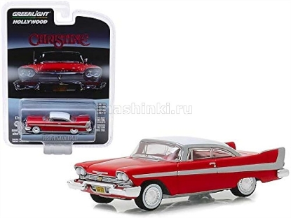 Изображение GREENLIGHT 1/64 PLYMOUTH Fury 1958 (к/ф Кристина, 1983)