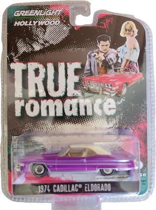 Изображение GREENLIGHT 1/64 CADILLAC Eldorado Convertible 1974 (к/ф Настоящая любовь, авто Кларенса и Алабамы)