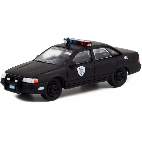 Изображение GREENLIGHT 1/64 FORD Taurus LX Detroit Metro West Police 1986 (к/ф Робокоп)