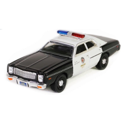 Изображение GREENLIGHT 1/64 PLYMOUTH Fury Metropolitan Police 1977 (к/ф Терминатор)