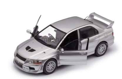 Изображение WHITEBOX 1/24 MITSUBISHI Lancer Evolution VII 2001 silver