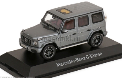 Изображение DEALER 1/43 MERCEDES-BENZ G-Klasse G 500 AMG Line (W465) 2024 platinum magno