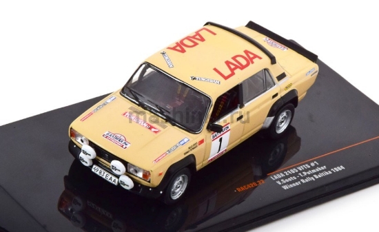 Изображение IXO 1/43 В-2105 VFTS №1 Lada Rally Team Soots/Putmaker победитель Ралли Балтика 1984