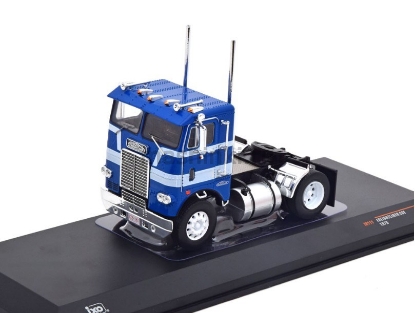 Изображение IXO 1/43 Седельный тягач FREIGHTLINER Coe 1976 blue-white