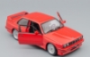 Изображение BBURAGO 1/24 BMW M3 (E30) 1988 red/красный