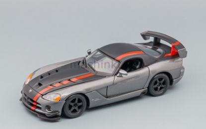 Изображение BBURAGO 1/24 DODGE Viper SRT 10 ACR gray/серый