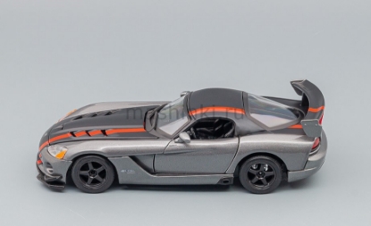 Изображение BBURAGO 1/24 DODGE Viper SRT 10 ACR gray/серый