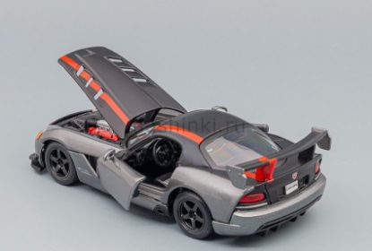 Изображение BBURAGO 1/24 DODGE Viper SRT 10 ACR gray/серый